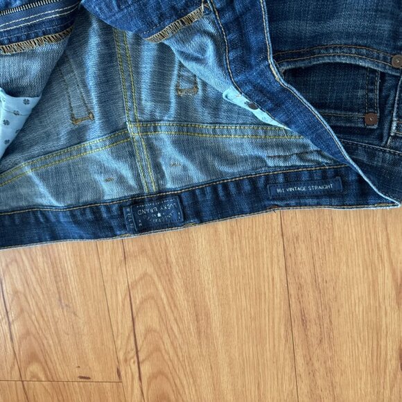 Lucky Brand 361 Vintage Straight Jeans Medium Wash Mid Rise Mens Size 32 x 32 - Picture 5 of 9